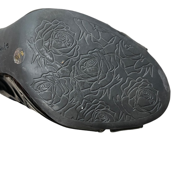 Nuture black patent leather sling back pumps size 8.5 - Picture 8 of 10